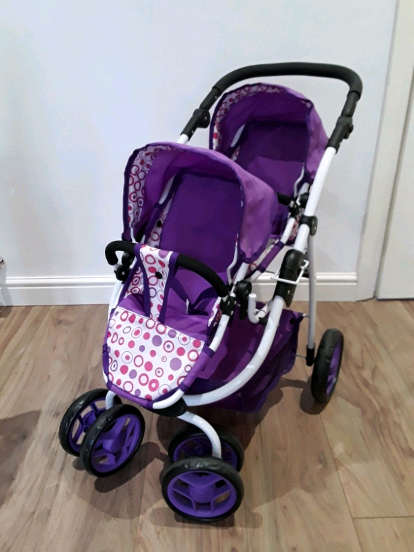 smyths double stroller